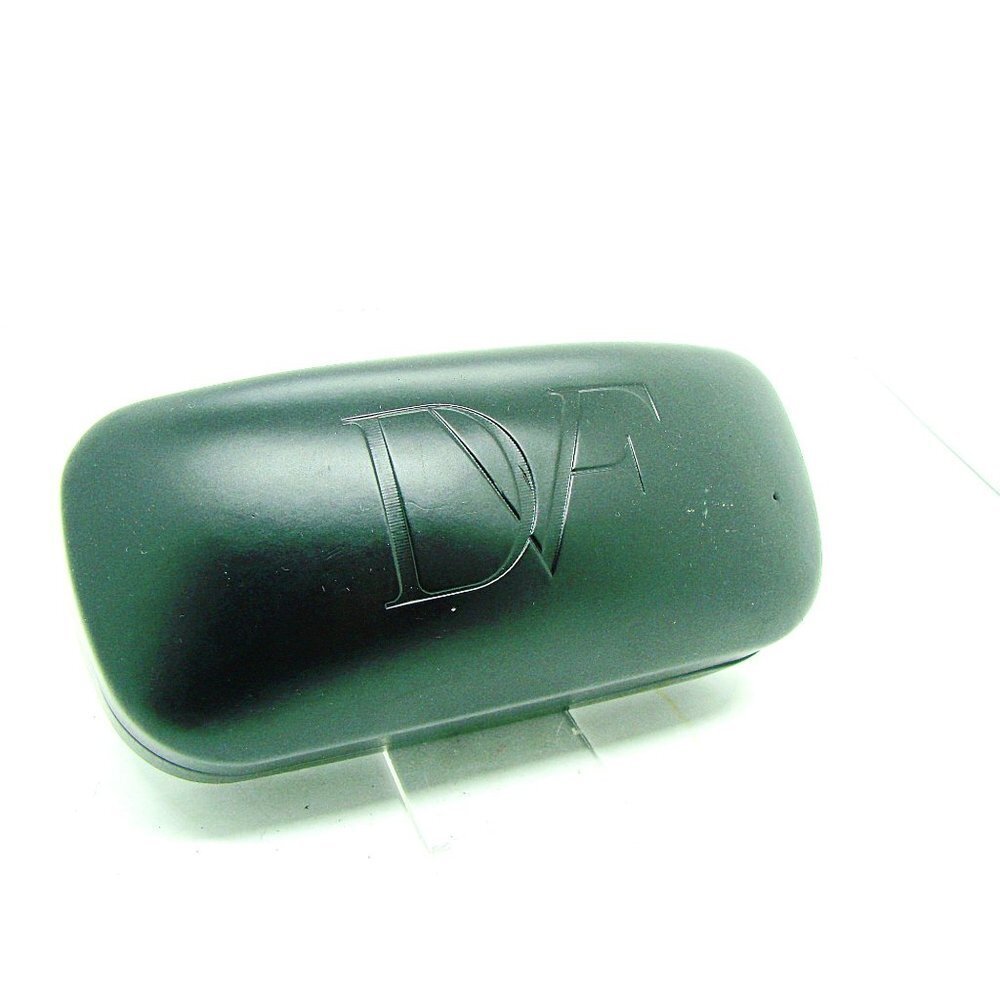Diane von Furstenberg Hard Clamshell Glass Sunglass Case Embossed Logo Case Only